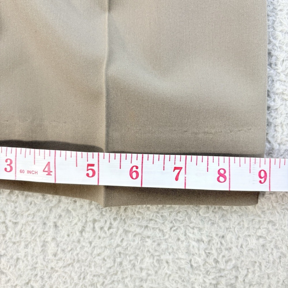 Mieka Straight Leg Dress Pants Taupe Womens EU 42 US 10 12 Made in France - Picture 13 of 15